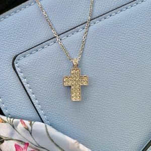 Swarovski cross necklace